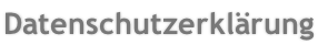 Datenschutzerklärung